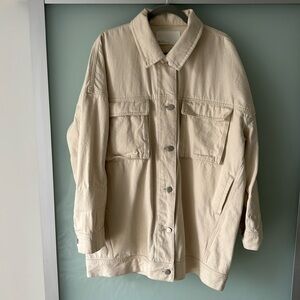 OAK + FORT - Oversized Shacket - XS-S